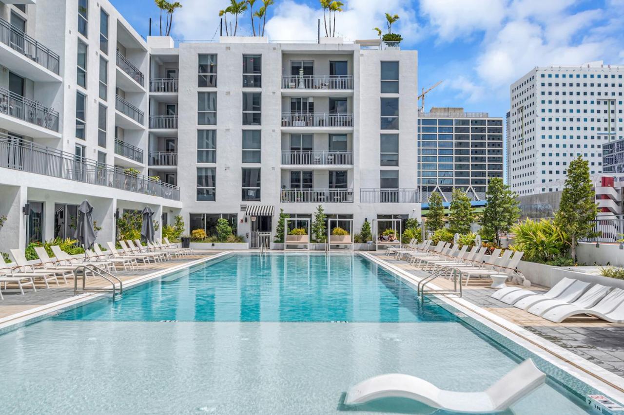 Wonderful Unit In Downtown Miami With Free Parking Apartment Ngoại thất bức ảnh